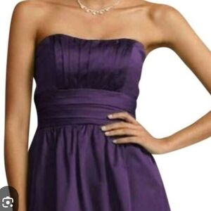 NWT Davids Bridal Strapless All Occasion Dress    Size 8
